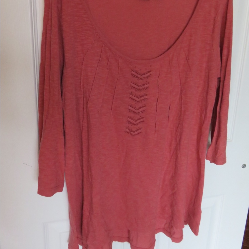 Tunic length top